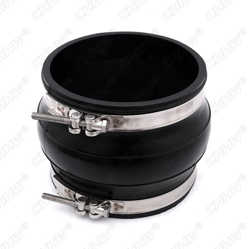 卡箍連接<a href=http://www.qhweisheng.com/xjjt/ target=_blank class=infotextkey>橡膠接頭</a>